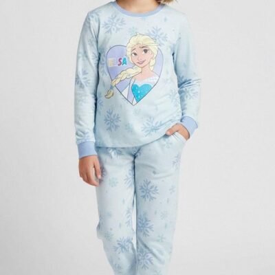 Disney Frozen Pyjamas, Lyseblå, 3 år