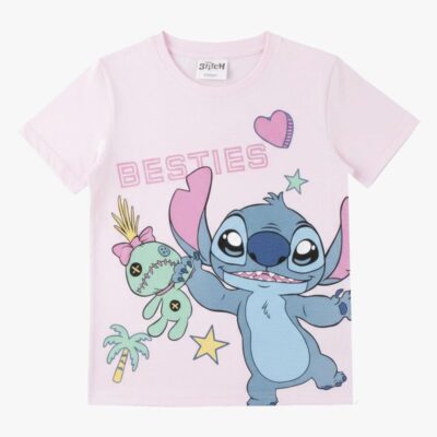 Disney Stitch T-shirt, Lyserød, 152-158