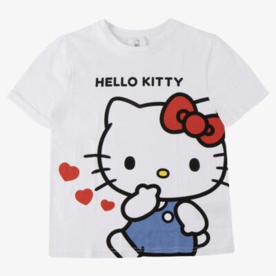 Hello Kitty T-shirt, Hvid, 140-146