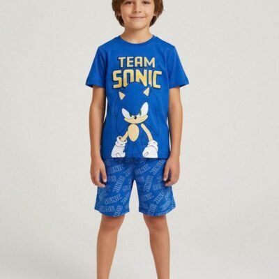 Sonic Pyjamas, Blå, 116-122