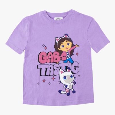 Gabby's Dollhouse T-shirt, Lilla, 98-104