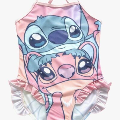 Disney Stitch Badedragt, Pink, 152-158