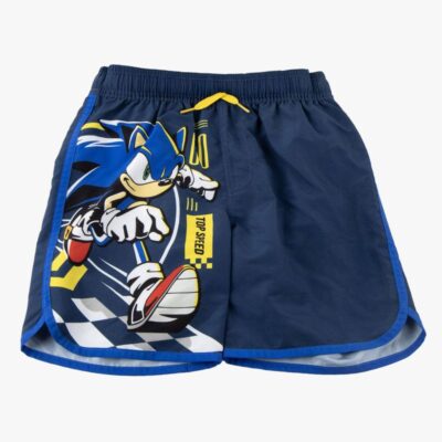 Sonic Badeshorts, Mørkeblå, 152-158