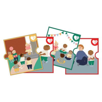 Rubens Baby Tilbehør - Sociale Situations-kort - Fra 0 år.