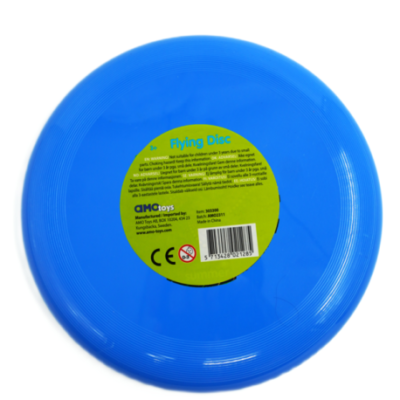 Frisbee til leg - Ø:23 cm - Tilfældig farve