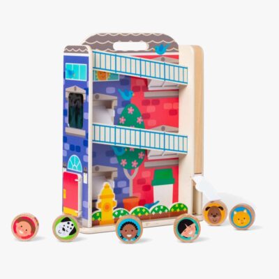 Melissa & Doug GO TOTs Byhus med 6 Skiver