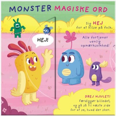 Monster Magiske ord - Børnebog