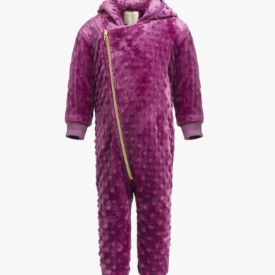 Petite Chérie Atelier Nour Fleecedragt, Damson, 62