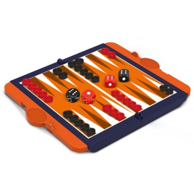 Backgammon rejsestørrelse spil - 35 dele