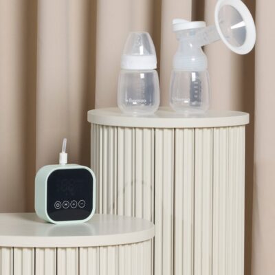 Beemoo CARE Pumply Elektrisk Brystpumpe Dobbelt, Soft Green