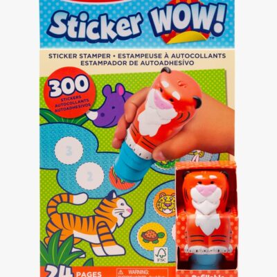 Melissa & Doug Sticker WOW! Ativitetsbog Tiger