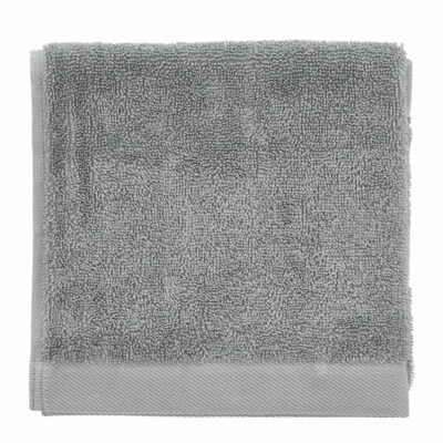 Økologisk håndklæde - 100% økologisk bomuld - Gæstehåndklæde grå 40x60 cm - Södahl Organic Comfort - Stone Grey