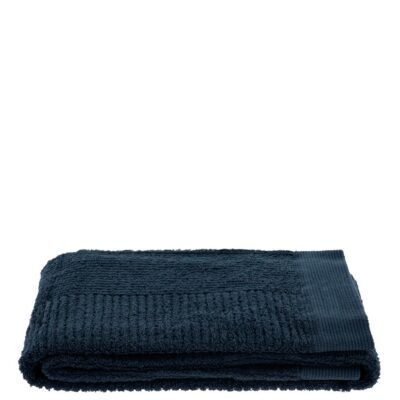 Håndklæde - 100% bomuld - Gæstehåndklæde 50x70 cm - Zone Denmark Classic - Dark Blue
