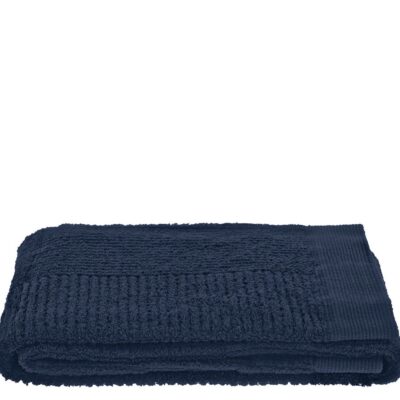 Håndklæde - 100% bomuld - 50x100 cm - Zone Denmark Classic - Dark Blue
