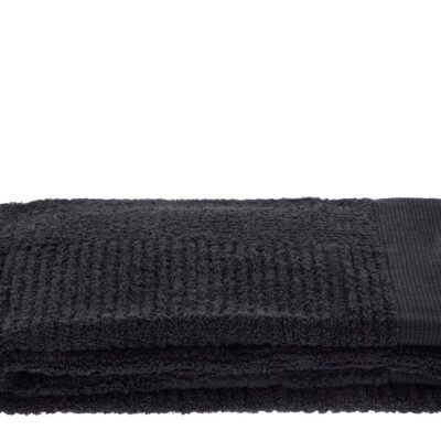 Håndklæde - 100% bomuld - Badehåndklæde 70x140 cm - Zone Denmark Classic - Black