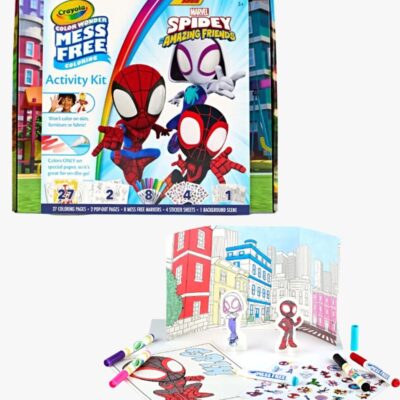Marvel Spidey And His Amazing Friends Color Wonder Aktivitetssæt