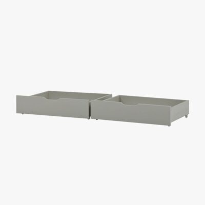 Hoppekids Sengeskuffe ECO Comfort 2-pak, Dove Grey
