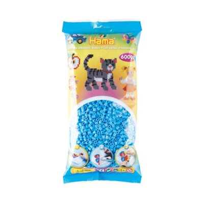 Hama Perler Midi 6000 stk Pastel Blå (205-46)