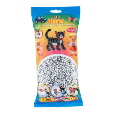 Hama Perler Midi 6000 stk Lysegrå (205-70)