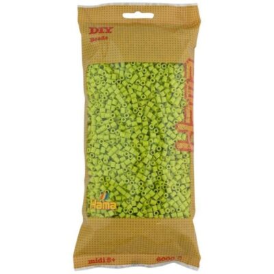 Hama Perler Midi 6000 stk Lime (205-104)