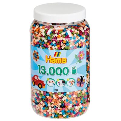 Hama Perler Midi 13000 stk Farvemix 58 (211-58)