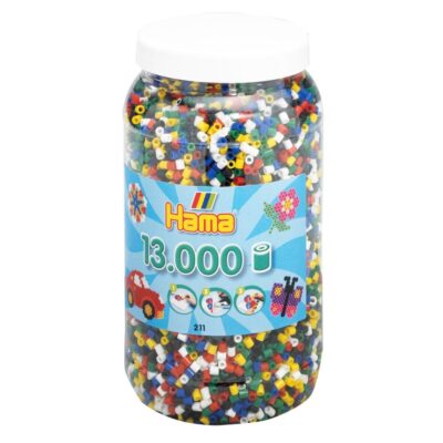 Hama Perler Midi 13000 stk Farvemix 66 (211-66)