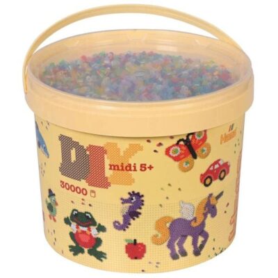 Hama Perler Midi 30000 stk Transparent Mix 53 (181-53)
