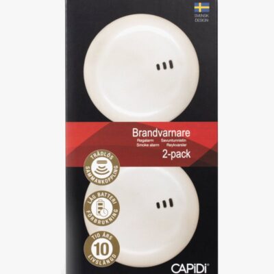 CAPiDi Brandalarm 2-pak