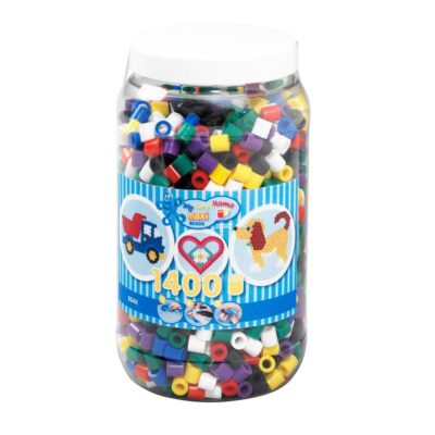 Hama Perler Maxi 1400 stk Mix 00 Basisfarver (8540)