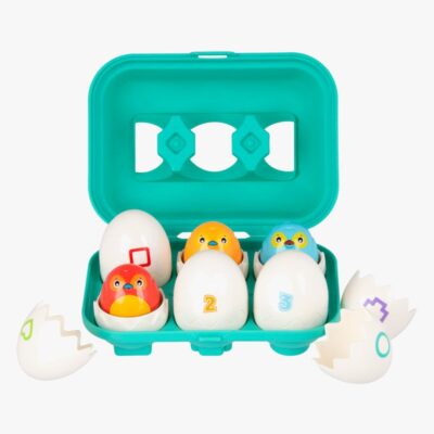 PlayGro Hatch and Match Eggs Aktivitetslegetøj