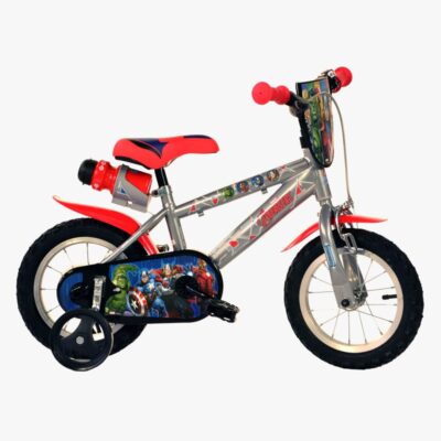 Marvel Avengers Cykel 12 Tommer, Metallic Grå