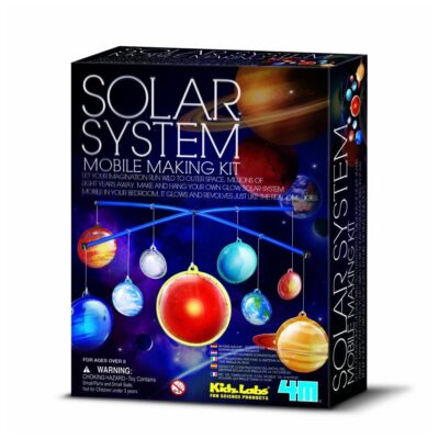 4M KidzLabs - Lav Et Solsystem Uro - Samlesæt - Fra 8 år.