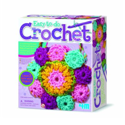 4M Girl Craft - Let-at-gå-til Hæklekunst - Fra 8 år.