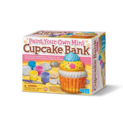 4M Creative Craft - Mal-din-egen Cupcake Sparegris - Fra 8 år.