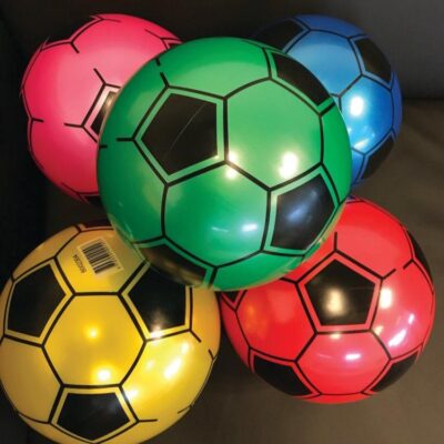 Fodbold plast TV-bold - Str. Ø ca. 18 cm.