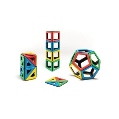 Polydron Magnetiske Ekstra Former - 48 dele