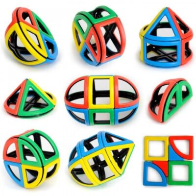Polydron Magnetic Sphera Set - 72 dele.