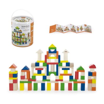Kid'oh Byggeklodser i Spand - 100 stk.