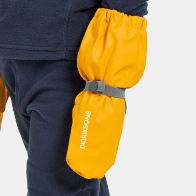 Didriksons Pileglove Forede Regnvanter, Oat Yellow, 2 år