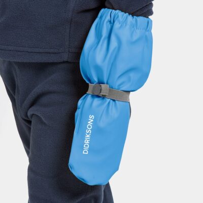 Didriksons Pileglove Forede Regnvanter, Sharp Blue, 0 år, Regntøj børn