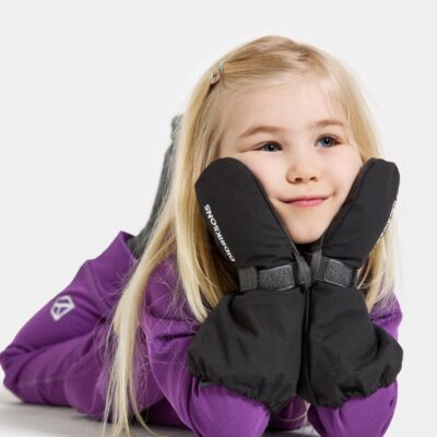 Didriksons Biggles Vanter, Black, 2-4 år
