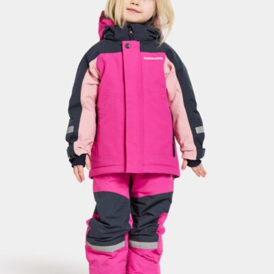 Didriksons Neptun Vinterjakke, Plastic Pink, 80