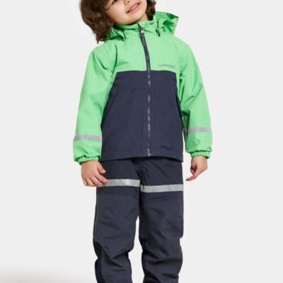 Didriksons Bladet Skaljakke, Dusty Lime, 130