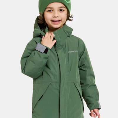 Didriksons Tundran Vinterjakke, Pine Green, 110