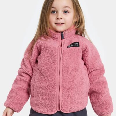 Didriksons Fleecejakke - Gibbs - Heather Pink
