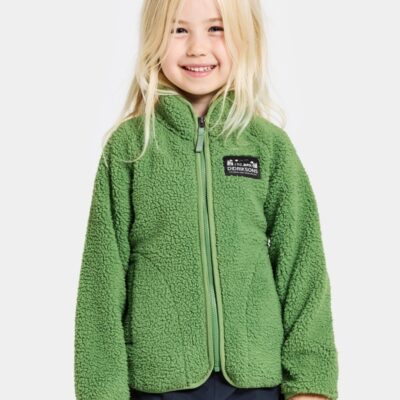 Didriksons Gibbs Fleecetrøje, Algae Green, 120