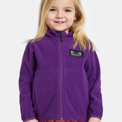 Didriksons Muskot Vindtæt Vindtæt Fleecetrøje, Royal Purple, 110