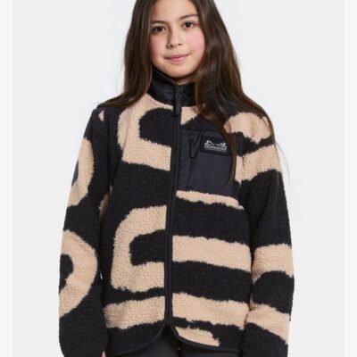 Didriksons Exa Fleecetrøje, Path L Black, 150
