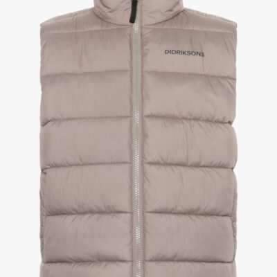 Didriksons Kilo Vest, Ash Brown, 170