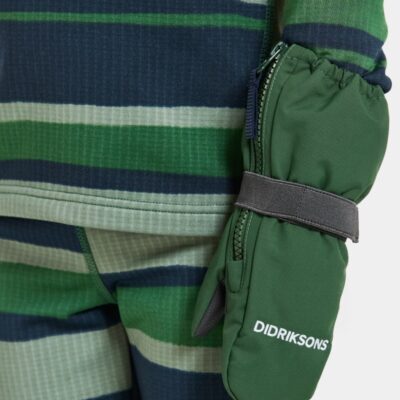 Didriksons Biggles Zip Vanter, Pine Green, 2-4 år